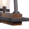 Atwood 5 Light Rustic Linear Chandelier thumbnail 3