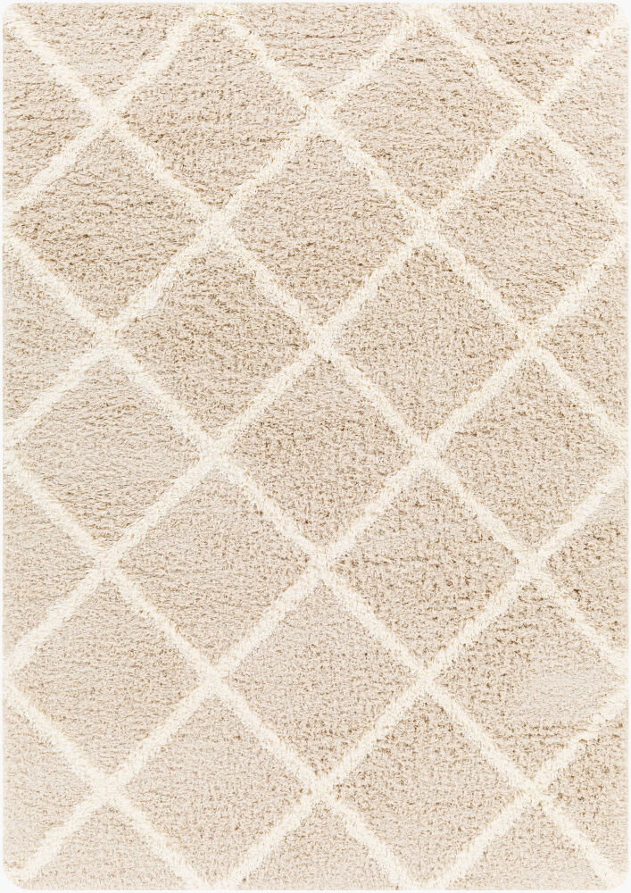 Urban Shag Machine Woven Rug, by Surya, 1'3.75" length x 1'3.75" width