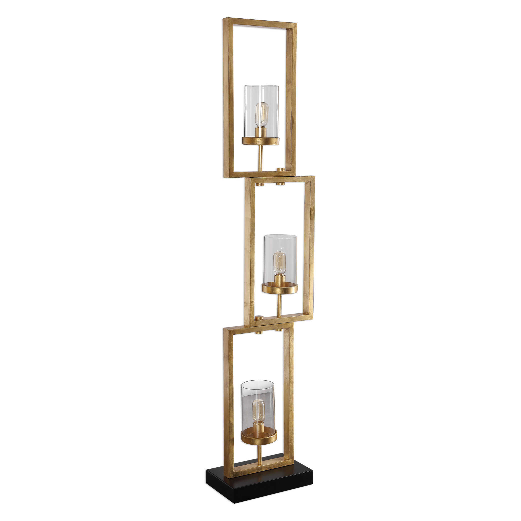 Cielo Staggered Rectangles Floor Lamp large image 