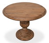 Renaissance Pedestal Dining Table 40top, by Sarreid, 3'4" length x 3'4" width x 2'6" height thumbnail 9