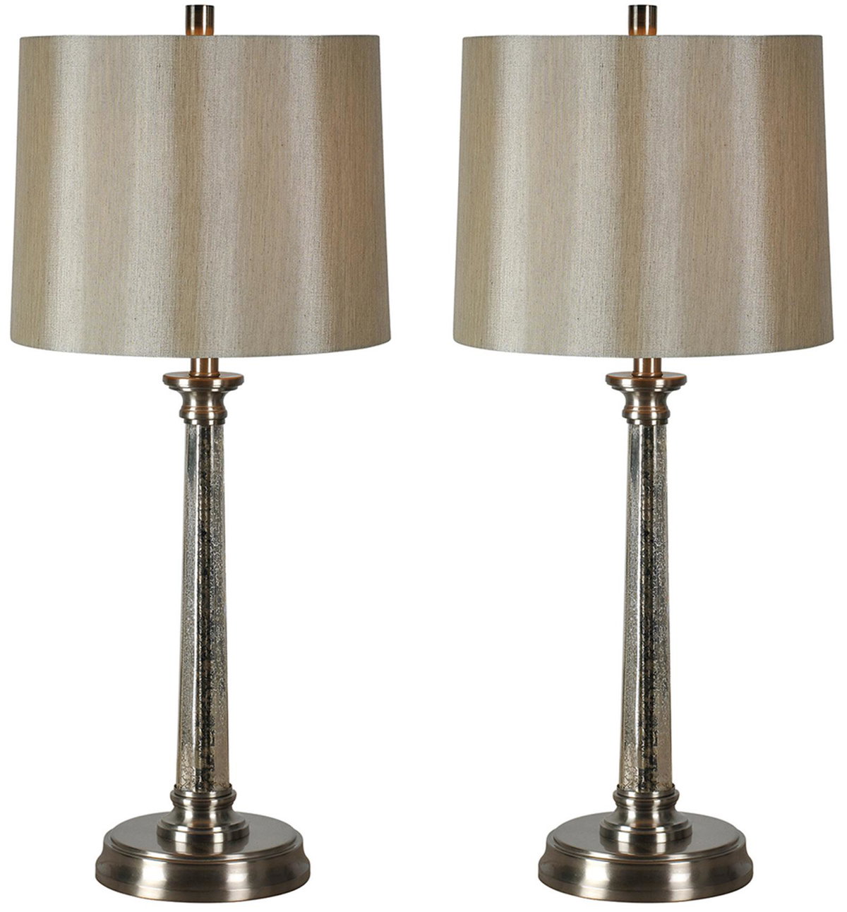 Brooks, Set Of 2 Table Lamp, by Renwil, 2'5.25" height x 1.5" depth