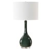 Essex Green Glass Table Lamp, by Uttermost, 1'3" width x 2'3.25" height x 1'3" depth thumbnail 5