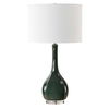 Essex Green Glass Table Lamp, by Uttermost, 15" width x 27.25" height x 15" depth thumbnail 5