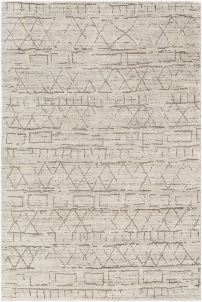 Pokhara Handmade Rug, by Surya, 6' length x 4' width