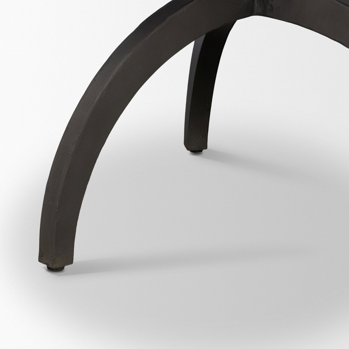 Veneto 40' Round Dining Table | Modern | White Marble & Black Metal | Seats 4, by Mercana, 40" length x 40" width x 30" height View 10