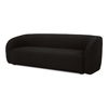 Faye Sofa Black Boucle, Sofas & Sectional by Moe's Home, 90" width x 29.8" height x 33.7" depth thumbnail 2