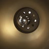 Leighton I 15x20 Gold Toned Metal Spherical Pendant Light, by Mercana, 15" length x 15" width x 20" height thumbnail 9