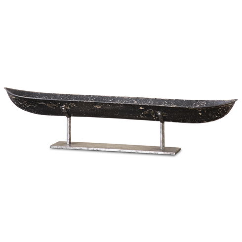 River Boat Sculpture