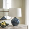 Corrine Deep Blue Table Lamp thumbnail 2