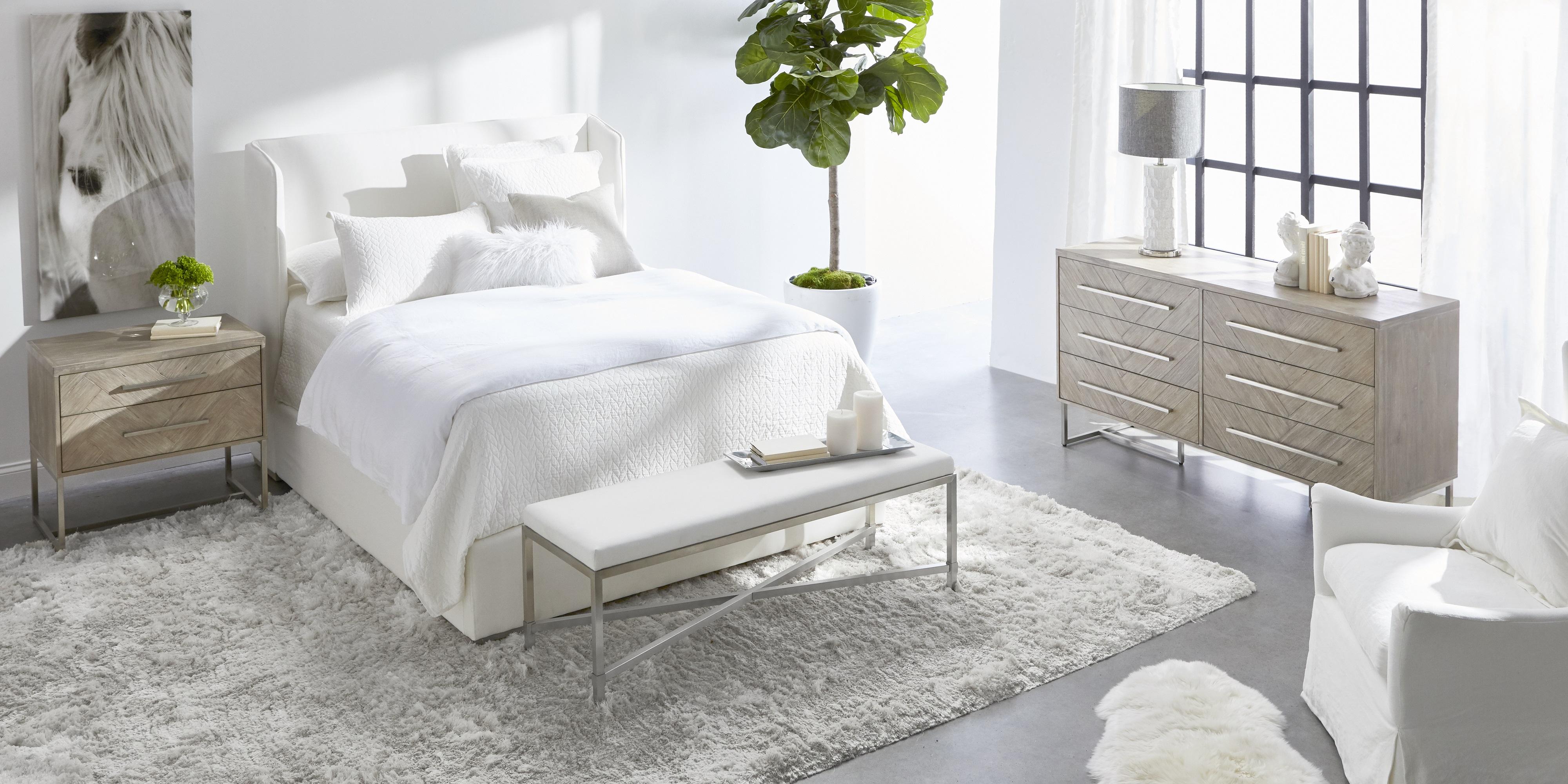 Stewart Standard King Bed, by Essentials for Living, 82" width x 54.5" height x 87" depth View 9