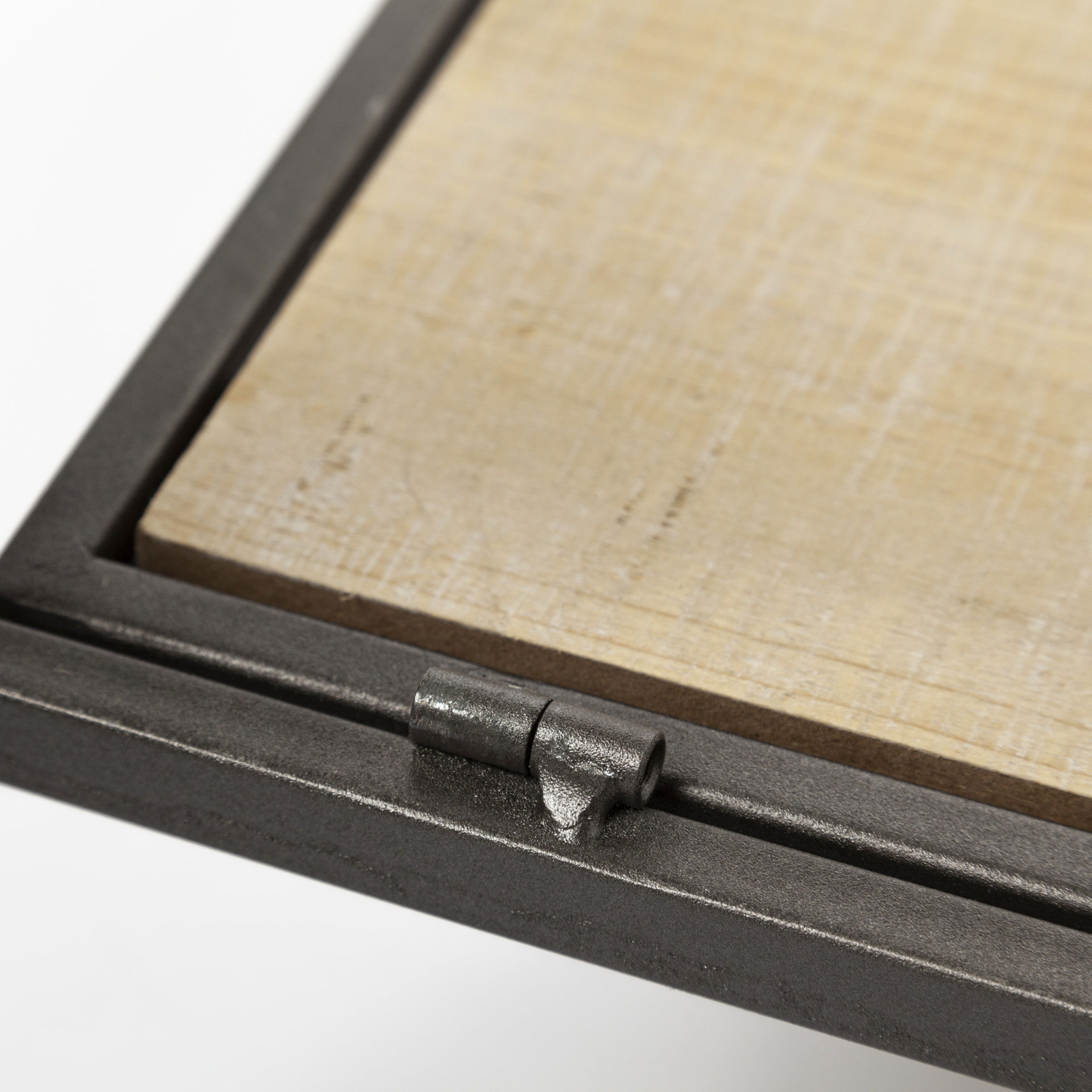 Carell 31L x 18W Black Metal And Wood Shelf Hall Tree, Entry & Hallway by Mercana, 31.1" length x 18.11" width x 77.17" height View 9