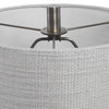 Zahlia Aged Gray Ceramic Lamp, by Uttermost, 11" width x 2'7" height x 11" depth thumbnail 6