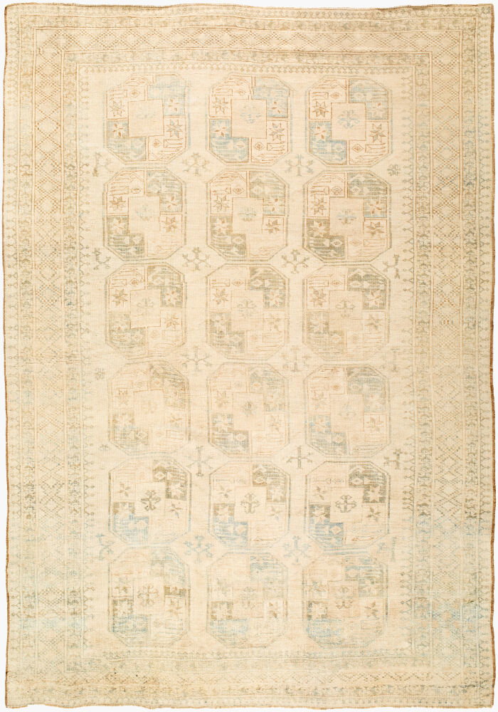 Antique One of a Kind Handmade Rug, by Surya, 10'5" length x 7'4" width