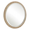 Carbet Round Rope Mirror, by Uttermost, 3'3.75" width x 3'3.75" height x 2" depth thumbnail 5