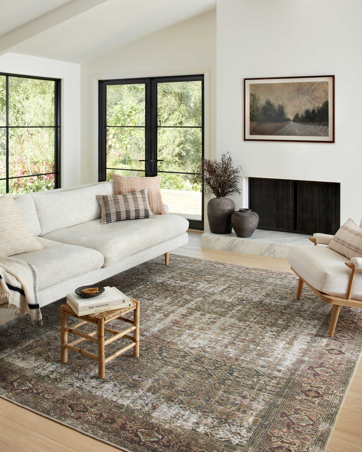Amber Lewis x Loloi Georgie Rug, 2'6" length x 7'6" width View 3