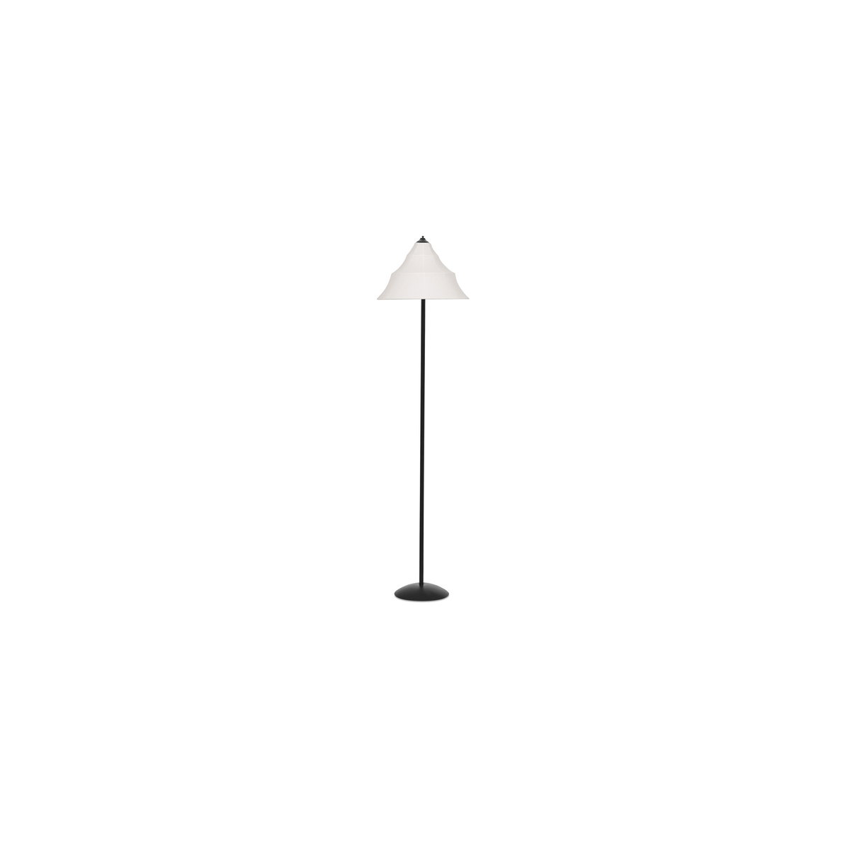 Corrina Floor  Lamp White, Floor Lamp by Moe's Home, 16" width x 64" height x 16" depth View 1