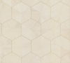 Hexagram Wood Veneer Off White Wallpaper thumbnail 1