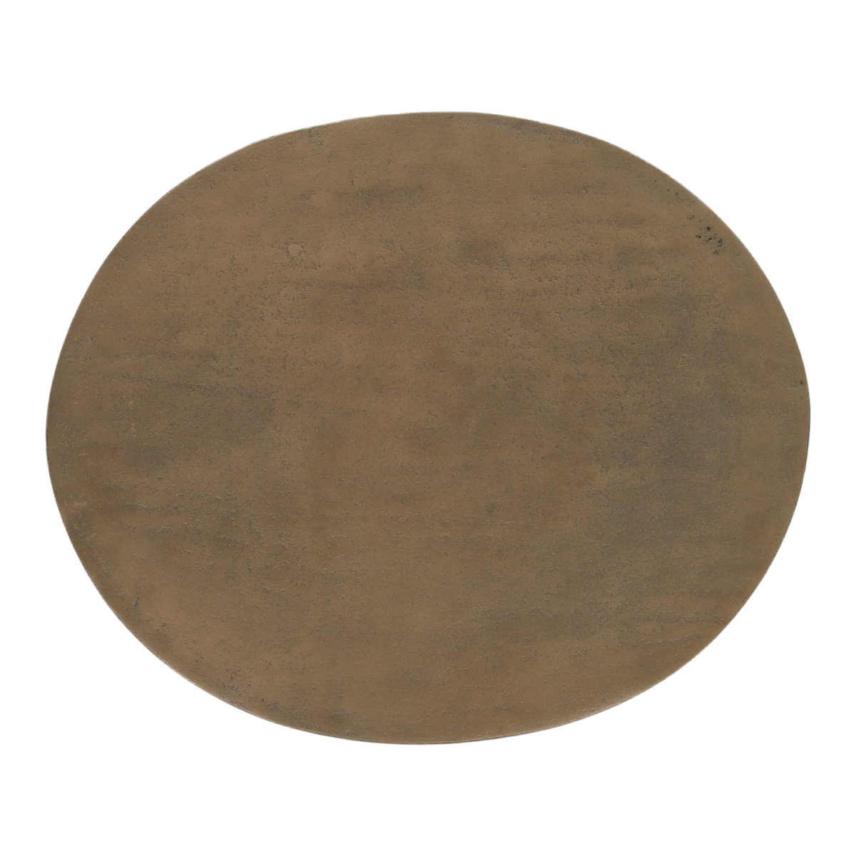 Nara Side Table Antique Brass, Side & End Table by Dovetail, 13" width x 21" height x 15.7" depth View 4