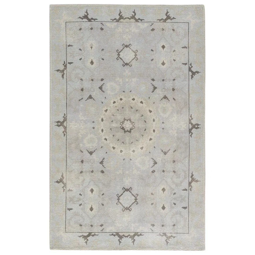 Kai Modify Overdyed Hand-Knotted Gray Area Rug large image 
