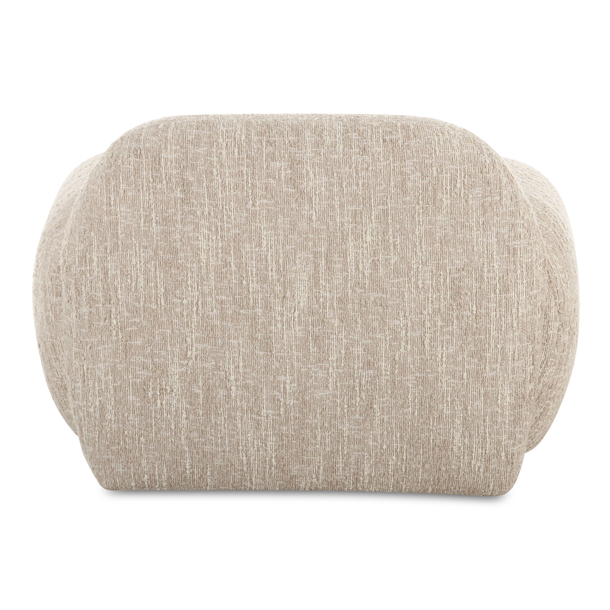 Hazel Lounge Chair Off White, Accent Chair by Moe's Home, 39.5" width x 28.75" height x 33.75" depth View 4