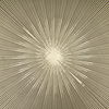 Rini Gold Metal and White Marble Accent Table thumbnail 8