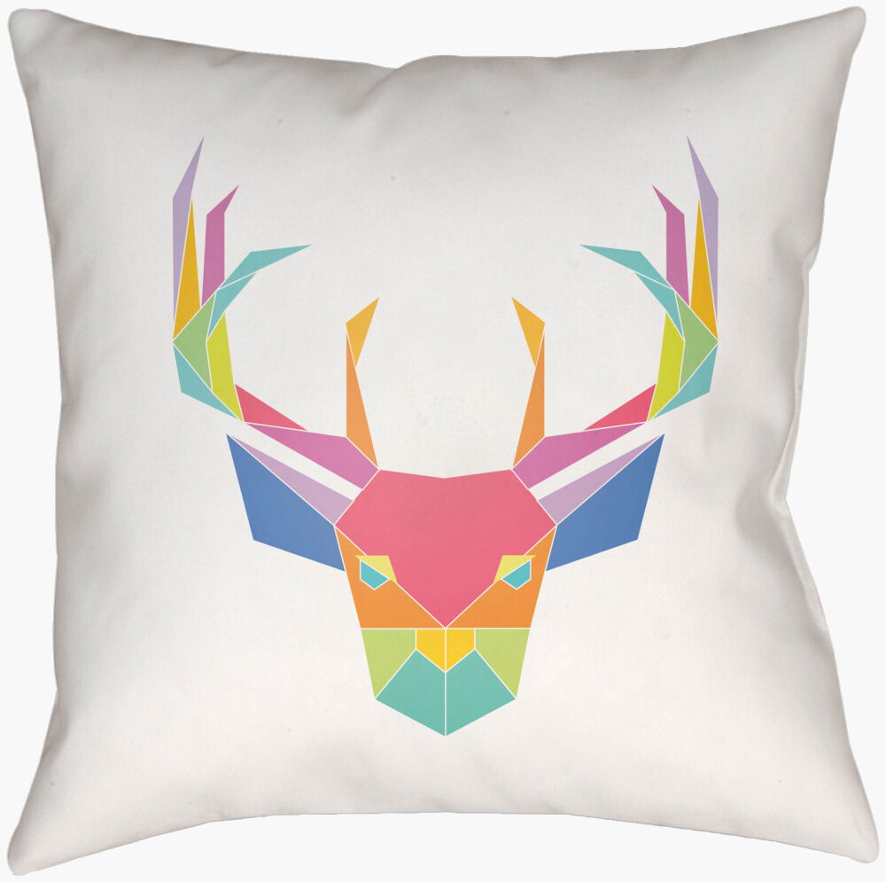 Chromatic Caribou Accent Pillow large image 