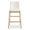Deco Oak Barstool Pvc White thumbnail 0