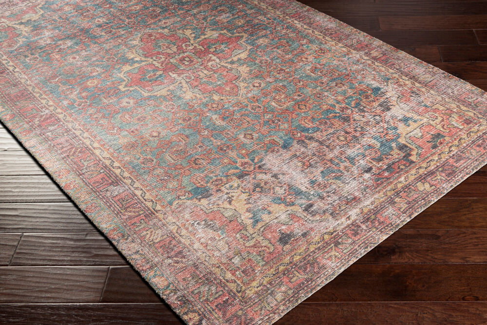 Unique Handmade Rug, by Surya, 4' length x 2'6" width