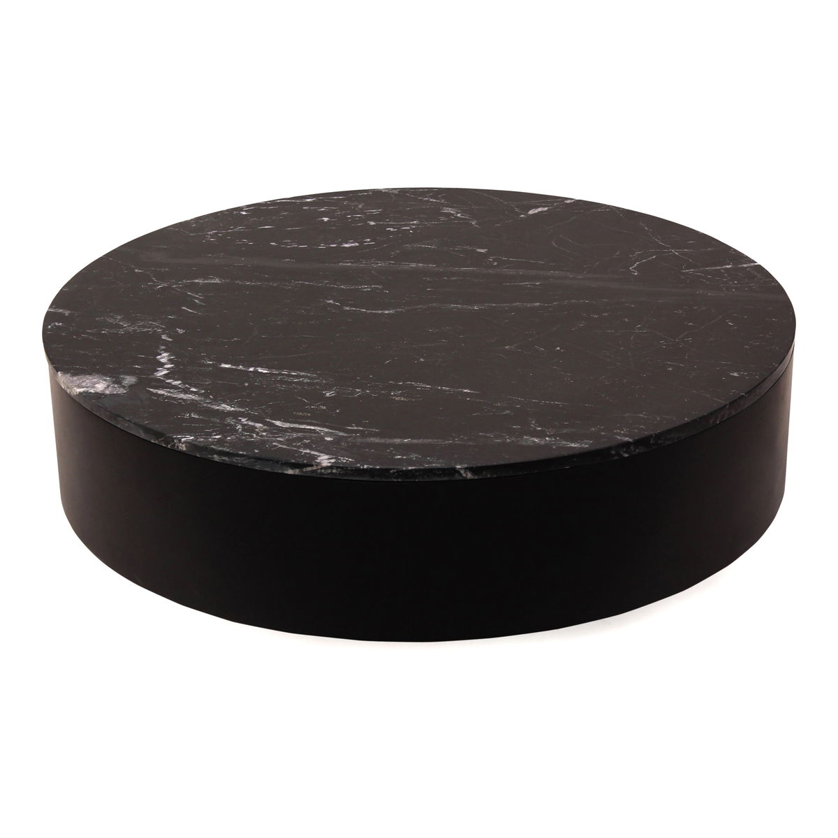 Ritual Coffee Table Black, by Moe's Home, 40" width x 12" height x 40" depth View 2