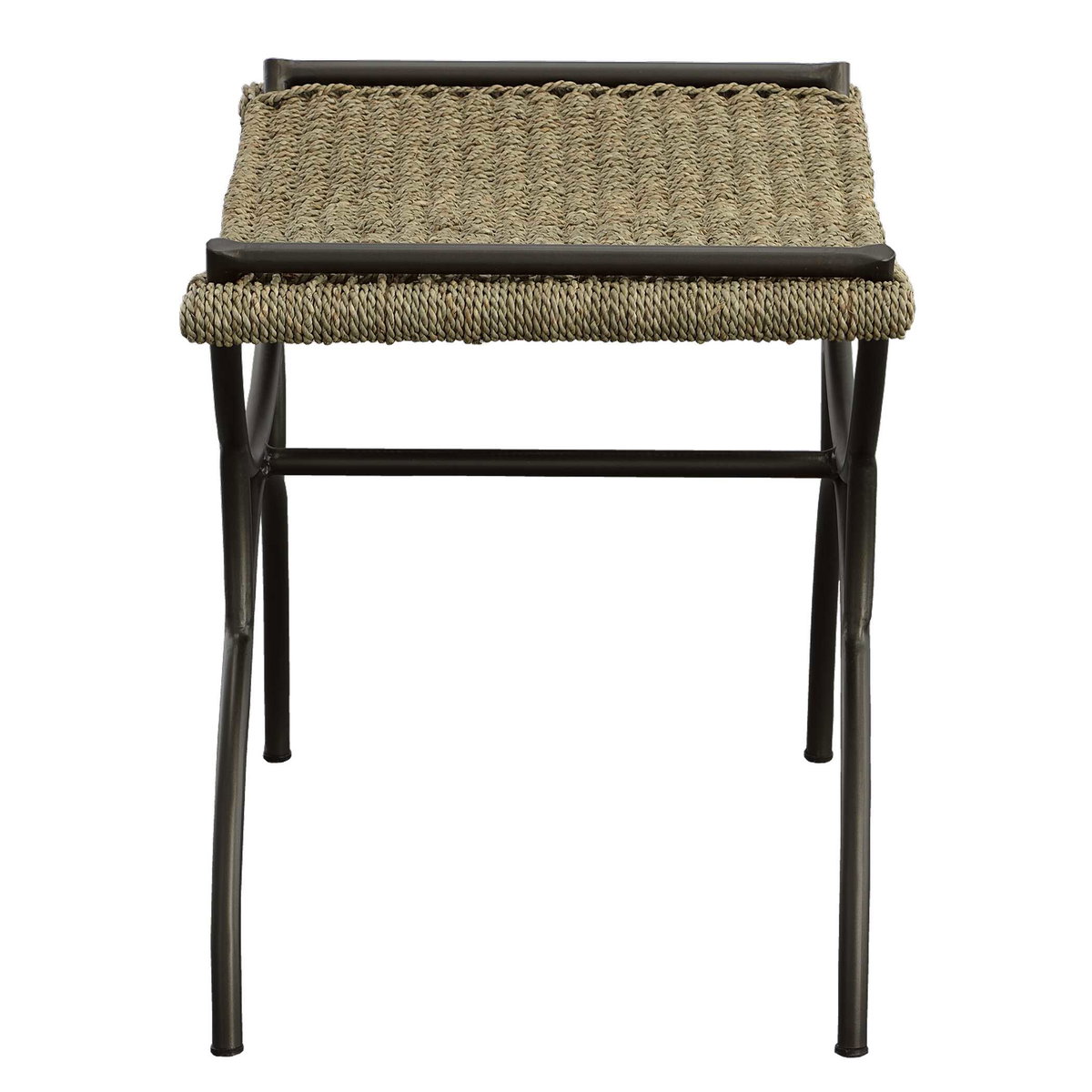 Playa Seagrass Small Bench, Furniture by Uttermost, 26.25" width x 21.25" height x 18" depth View 6