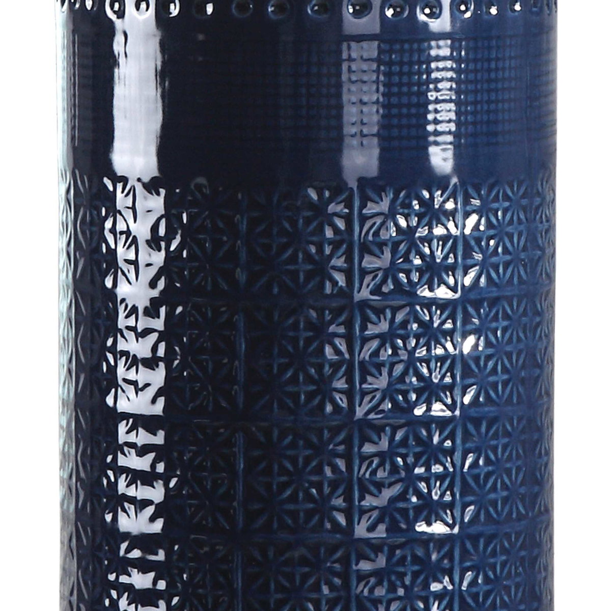 Thalia Royal Blue Table Lamp, by Uttermost, 1'4" width x 2'7" height x 1'4" depth View 4