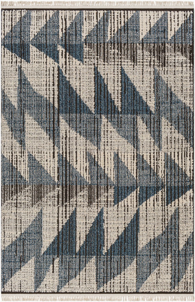 Berlin Machine Woven Rug, by Surya, 1'3.75" length x 1'3.75" width