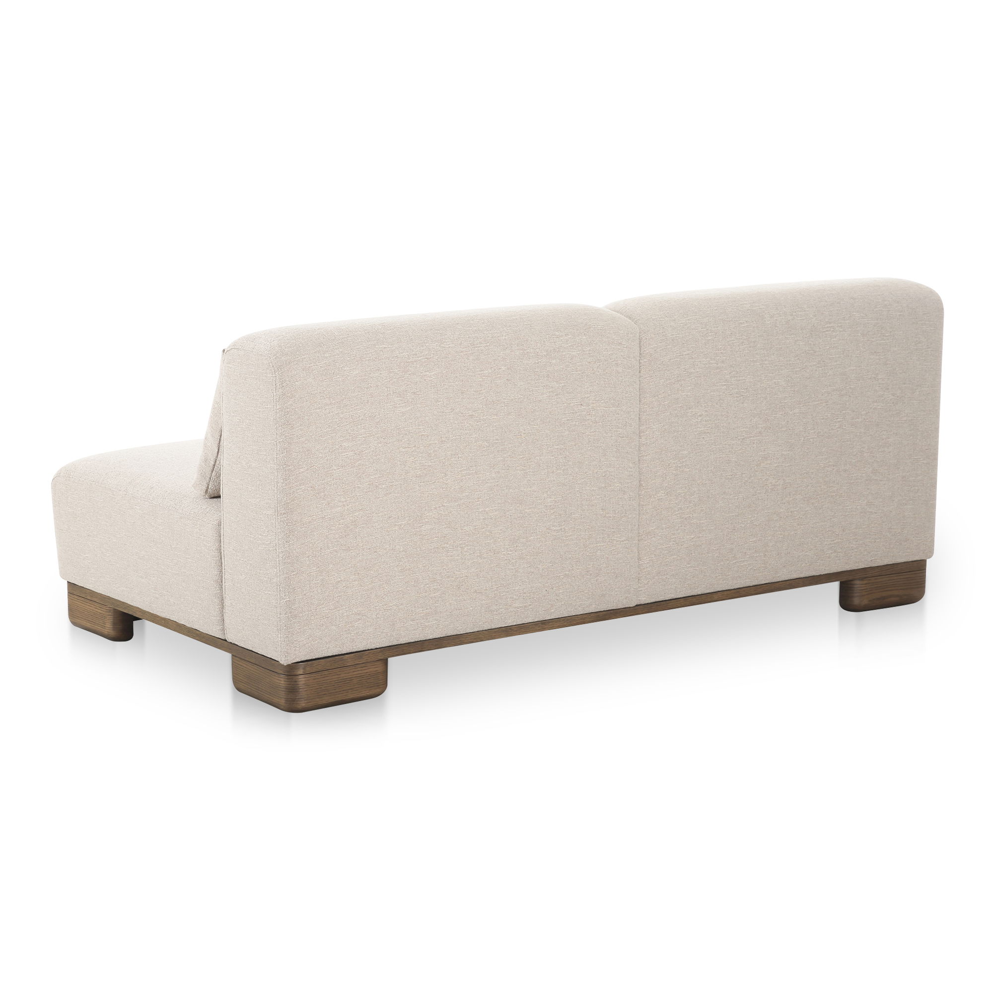June Sofa Oatmeal, Sofas & Sectional by Moe's Home, 70" width x 30" height x 40" depth View 5