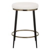 Ensemble Cream Counter Stool, Counter & Bar Stool by Uttermost, 19.75" width x 26" height x 19.75" depth thumbnail 5