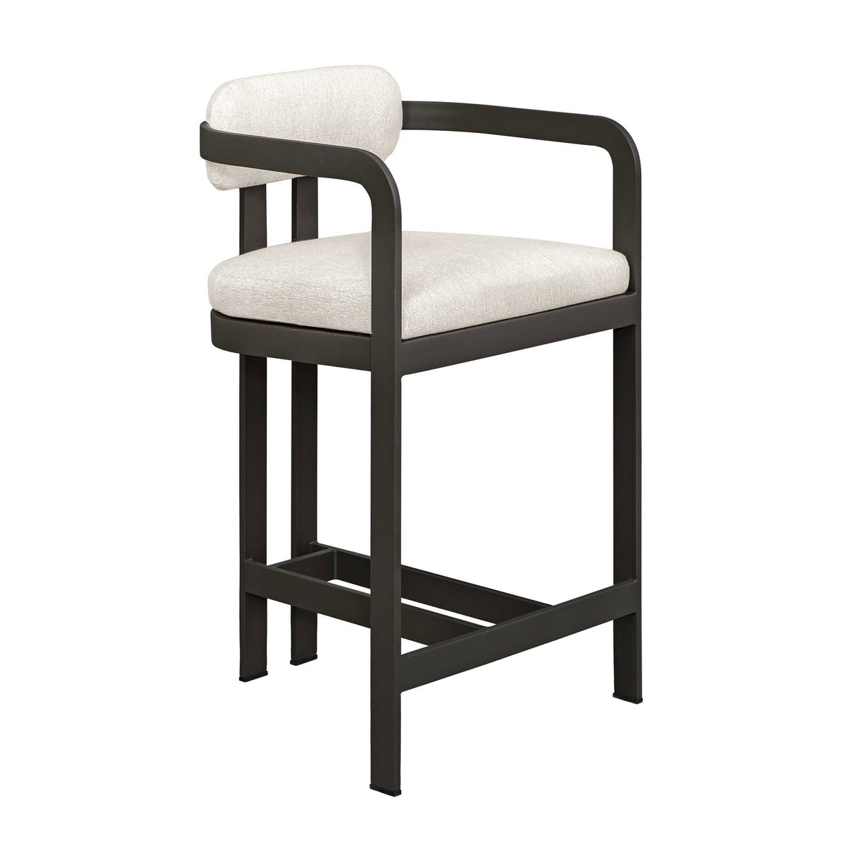 Kalmar Outdoor Counter Stool, Outdoor Stool by Uttermost, 1'9" width x 3'0.2" height x 1'8" depth View 4