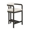 Kalmar Outdoor Counter Stool, Outdoor Stool by Uttermost, 1'9" width x 3'0.2" height x 1'8" depth thumbnail 4