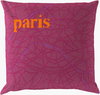 City Maps Accent Pillow, Decorative Pillow by Surya, 18" length x 18" width thumbnail