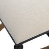 Icaria Upholstered Small Bench, Benche by Uttermost, 23.5" width x 19.5" height x 15.75" depth thumbnail 8