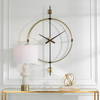 Time Flies Modern Wall Clock, by Uttermost, 30.75" width x 48.75" height x 4" depth thumbnail 2