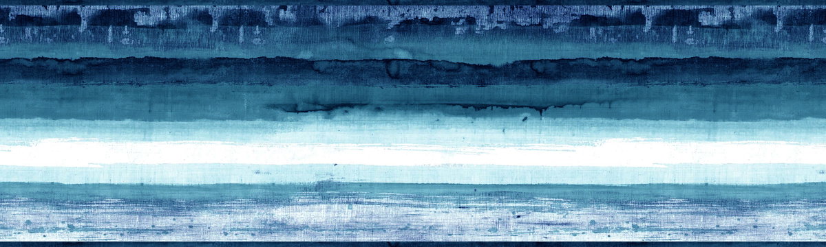 Mesa Blue Border, Wallpaper by York Wall, 15' length x 9" width x 0.02" depth