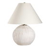 Meryl Aged White Table Lamp, by Uttermost, 20" width x 24.5" height x 20" depth thumbnail 5