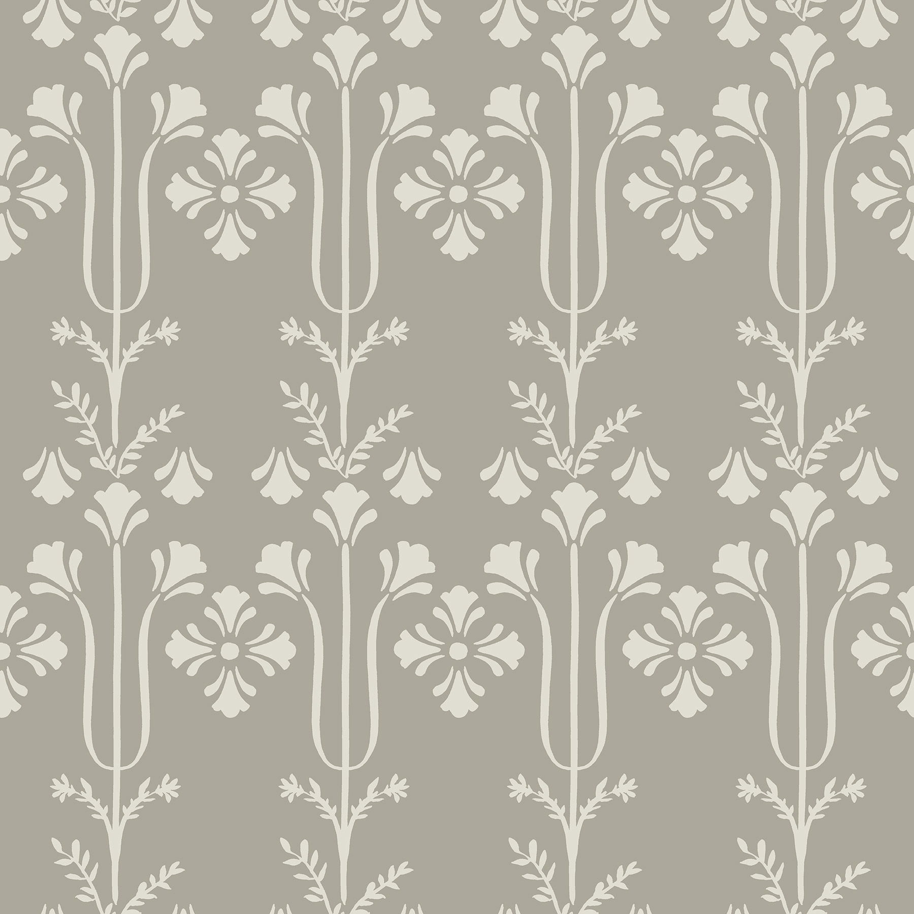 Lydia Taupe Wallpaper large image 