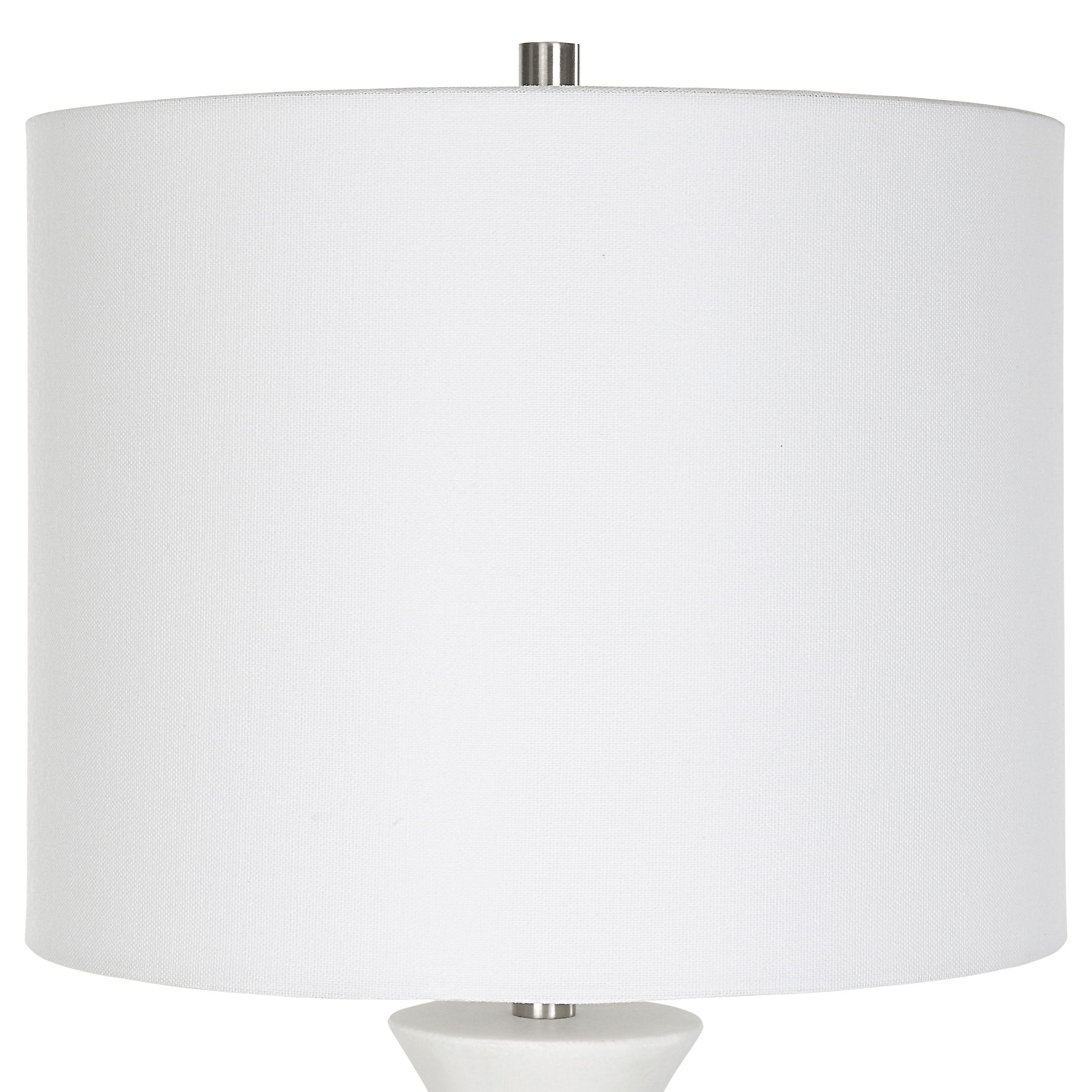 Fountain White Marble Buffet Lamp large image 