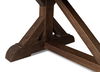 Silas Dining Table, by Sarreid, 95" length x 39" width x 31" height thumbnail 7