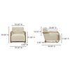 Eckersley Lounge Chair Cream Faux Fur thumbnail 7