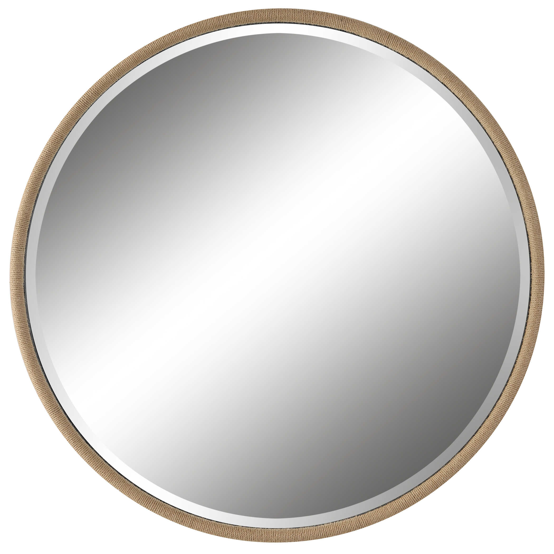 Ranchero Natural Rope Round Mirror Ranchero Natural Rope Round Mirror large image