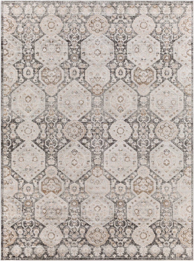 Indigo Machine Woven Rug, by Surya, 2'11.43" length x 1'10.83" width