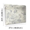 Coastal Map Blue & Beige Peel & Stick Wallpaper thumbnail 7