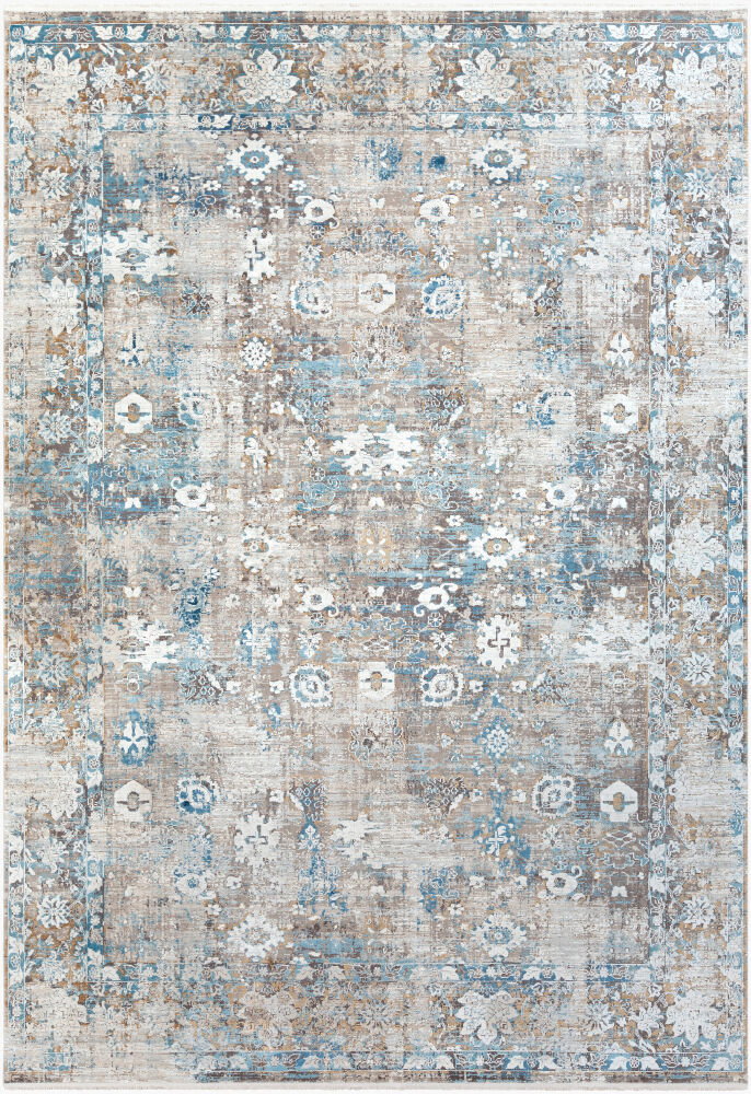 Solar Machine Woven Rug, by Surya, 11'1.86" length x 7'9.31" width