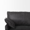 Cochrane 82L x 33W x 32.3 Black Leather Three Seater Sofa thumbnail 9